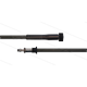 HD-Schlauch schwarz 1SC-06 - 20m - M22 HV flach x Stecknippe