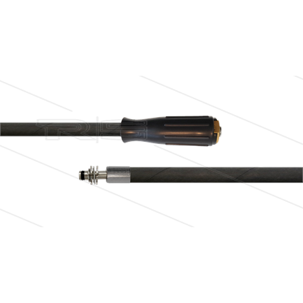 HD-Schlauch schwarz 1SC-06 - 20m - M22x1.5 HV Lang x Steckni