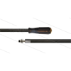HD-Schlauch schwarz 1SC-06 - 20m - M22x1.5 HV Lang x Steckni