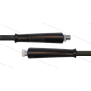 HD-Schlauch schwarz 1SC-10 - 10m - 3/8" DKR x 3/8" AGR - 2x