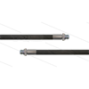 HD-Schlauch schwarz 1SC-10 - 30m - 2 x 1/2" AGR - ohne GKS -