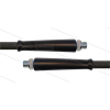 HD-Schlauch schwarz 1SC-12 - 25m - 2 x 1/2" AGR - 2x GKS - 2