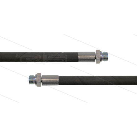 HD-Schlauch schwarz 1SC-12 - 40m - 2 x 1/2" AGR - ohne GKS -