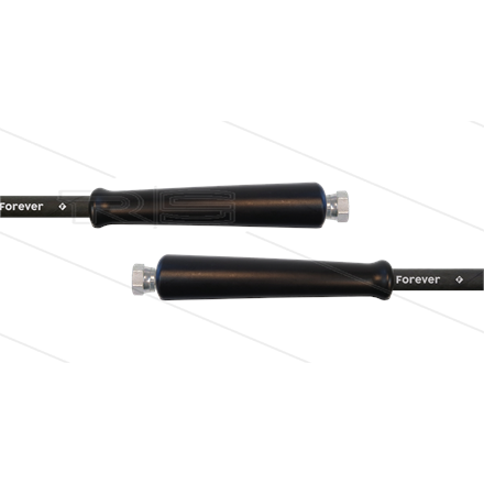 HD-Schlauch schwarz 1SCX-12 - Forever - 10m - 2x 1/2" DKR -