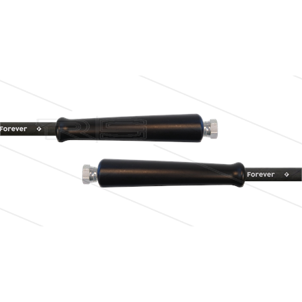 HD-Schlauch schwarz 1SCX-12 - Forever - 10m - 2x 1/2" DKR -