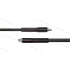 HD-Schlauch schwarz 1SN-06 - 15m - 2x 1/4" AGR - 2x GKS - 25