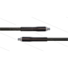 HD-Schlauch schwarz 1SN-06 - 20m - 2x 1/4" AGR - 2x GKS - 25
