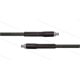 HD-Schlauch schwarz 1SN-06 - 40m - 2x 1/4" AGR - 2x GKS - 25