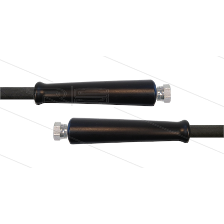 HD-Schlauch schwarz 1SN-10 - 50m - 2x 3/8" DKR - 2x GKS - 21