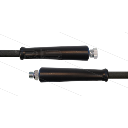 HD-Schlauch schwarz 2SC-10 - 10m - 1/2" DKR x 3/8" AGR - 2x