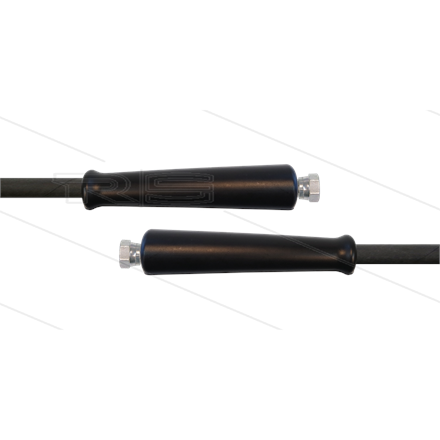 HD-Schlauch schwarz 2SC-10 - 10m - 2x 1/2" DKR - 2x GKS - 40
