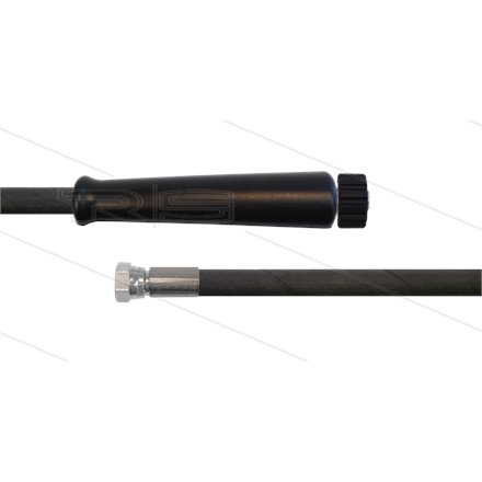 HD-Schlauch schwarz 2SC-10 - 15m - 1/2" DKR x M22x1,5 HV fla