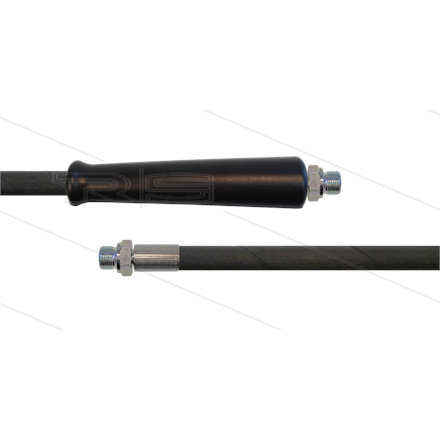 HD-Schlauch schwarz 2SC-10 - 15m - 2x 3/8" AGR - 1x GKS - 40