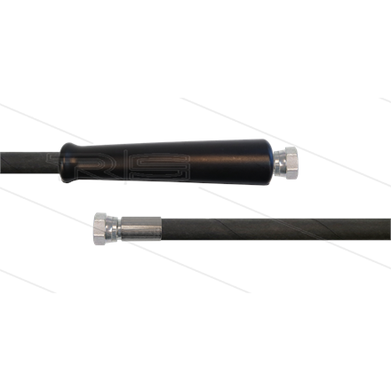 HD-Schlauch schwarz 2SC-10 - 15m - 2x 3/8"DKR - 1x GKS - 400