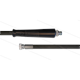HD-Schlauch schwarz 2SC-10 - 25m - 3/8" AGR x 1/2" DKR - 1x