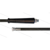 HD-Schlauch schwarz 2SC-10 - 25m - 3/8" AGR x 1/2" DKR - 1x