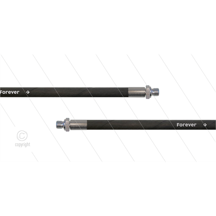 HD-Schlauch schwarz - 2SCX-10 - Forever - 25m - 2x 3/8" AGR