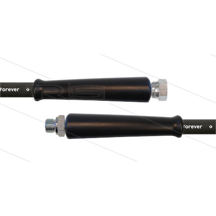 HD-Schlauch schwarz 2SCX-12 - Forever - 10m - 1/2" DKR x 1/2