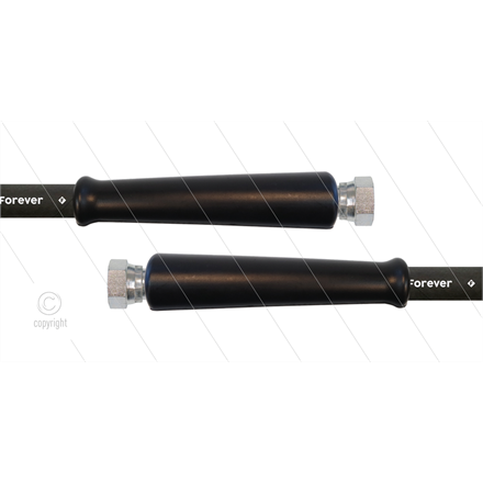 HD-Schlauch schwarz 2SCX-12 - Forever - 30m - 2 x 1/2" DKR -
