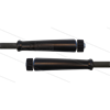 HD-Schlauch schwarz 2SN-10 - 20m - 2x M22x1,5 HV flach - 2x