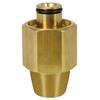 HOSE ADAPTER 3/8F/K-LOCK F BRASS