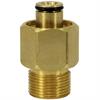 HOSE ADAPTER M22X1,5M/K-LOCK F BRASS