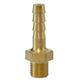 HOSE BARB 1/8"M 6MM BRASS