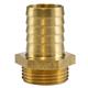 HOSE BARB 1"M 25MM BRASS