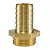 HOSE BARB 3/4"M 19MM BRASS