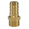 HOSE BARB 3/8"M 13MM BRASS