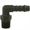 HOSE BARB, PLASTIC 1/2"M-8MM