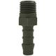 HOSE BARB, PLASTIC 3/4"M-19MM