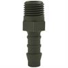 HOSE BARB, PLASTIC 3/4"M-19MM