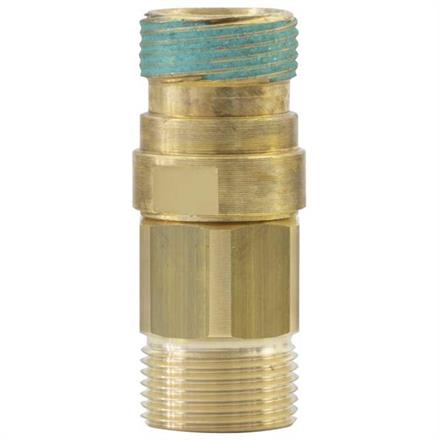 HOSE CONNECTOR TR22 M : M22X1,5M BRASS