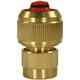 HOSE COUPLING BRASS 12/15MM (1/2") R-V