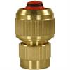HOSE COUPLING BRASS 16/19MM (3/4") R-V