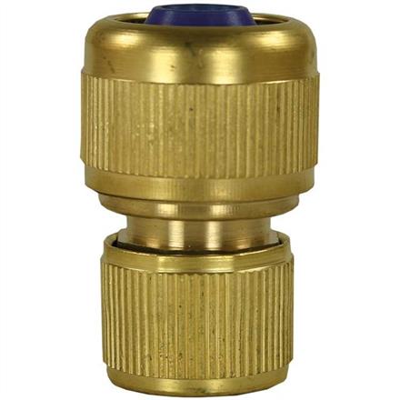 HOSE COUPLING BRASS 16/19MM (3/4")