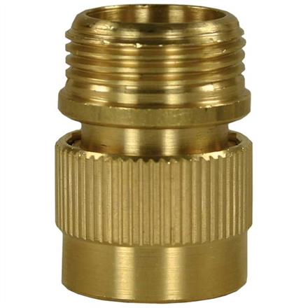 HOSE COUPLING BRASS 3/4"M