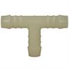 HOSE T-BARB, PLASTIC 8 MM