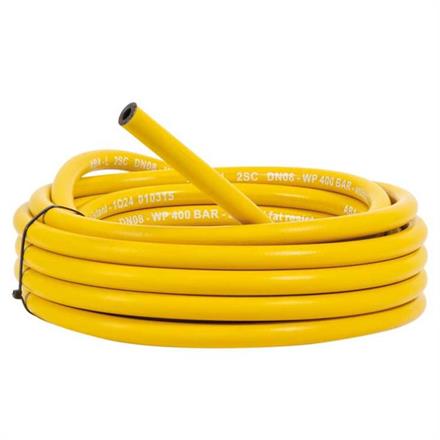 HP HOSE 2SN YELLOW DN8 350 BAR 120°C