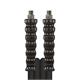 HP HOSE BLACK 2-08 1/4"M 10 MTR
