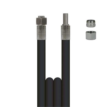 HP HOSE BLACK 2-08 M18F 1,67 MTR