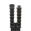HP HOSE BLACK 2-08 M22F-3/8"F 2 MTR SS