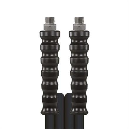 HP HOSE BLACK NW10-500 BAR BLACK R3/8M 25MTR SS