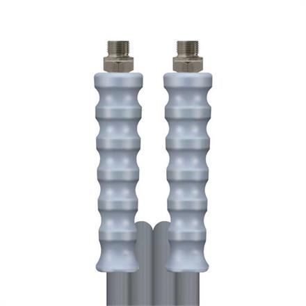 HP HOSE GREY 2-08 3/8"M 10 MTR