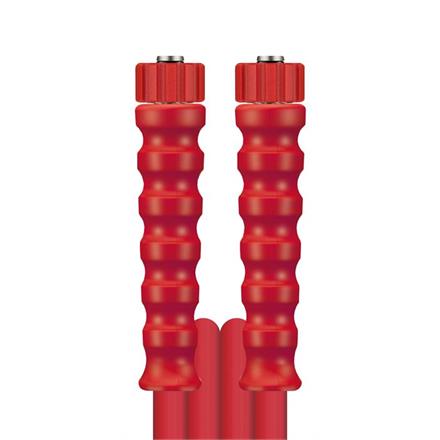 HP HOSE RED NW10-500 BAR M22F INOX 10 M.