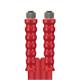 HP HOSE RED NW10-500 BAR M22F INOX 30 M.