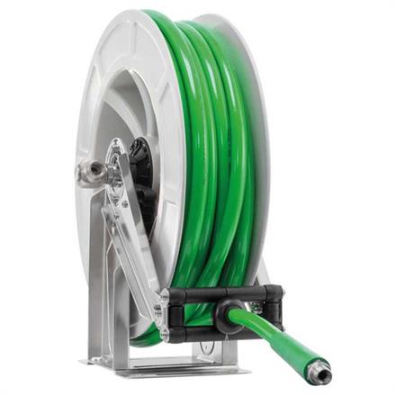 HP HOSE REEL AUTOMATIC SS/ABS GREY 1/2F:1/2M