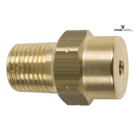 HP-nozzle brass ø2.9 1/8"NPT-M