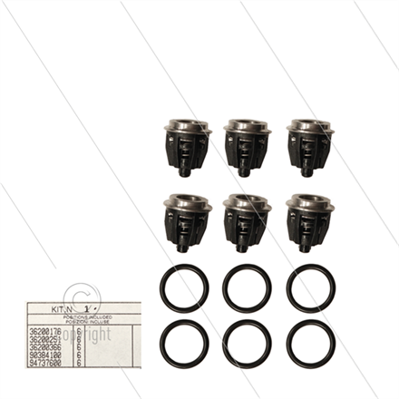 Kit 1 - Ventilsatz (6x)